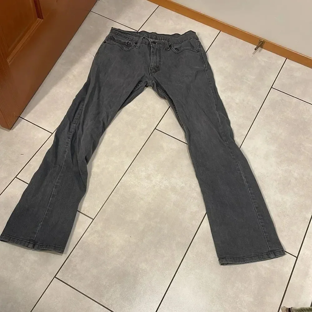 Levi’s Mens grey 514 jeans
